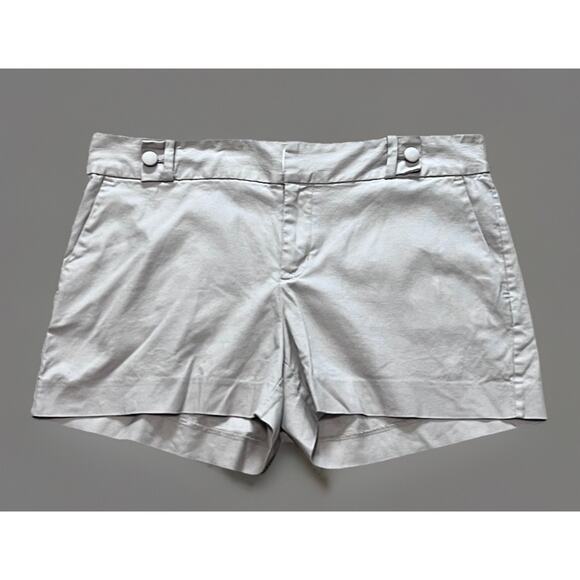 Banana Republic Pants - Banana Republic Ryan Fit Shorts Womens 12 Khaki Chino Dressy Stretch